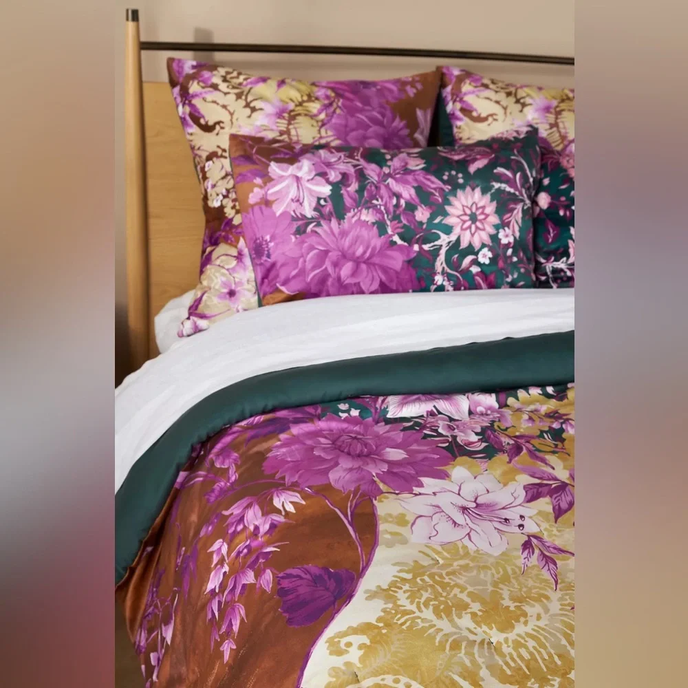 Anthropologie bold floral